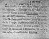 Annonce de mariage de Georges de Prelle de la Nieppe avec Gabrielle Dewandre Annonce de mariage de Georges de Prelle de la Nieppe avec Gabrielle Dewandre