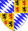 Armes de la Maison de Wittelsbach, ducs de Bavière, comtes de Hainaut
